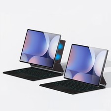 For Samsung Tab S11 S12 Ultra Magnetic Floating Cantilever Holder Keyboard Case picture