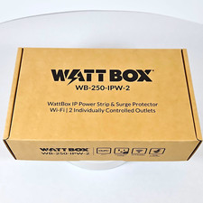 WattBox WB-250-IPW-2 Wi-Fi IP Power Strip Surge Protector, 2 Outlets picture