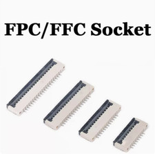 FPC FFC Socket Top and Bottom Connections for Drawers and Flip Covers 0.5MM 1MM picture