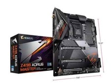 GIGABYTE Z490 AORUS MASTER LGA 1200 Intel Z490 ATX Motherboard , 2.5 GbE LAN picture