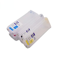 Refillable Empty HP728 Ink Cartridge 300ML Built-In Chip for DesignJet T730 T830 picture