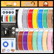 16 Color 200g PLA Plus 3D Printing Filament Bundle, 1.75mm, High Accuracy +/- 0. picture
