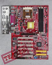 Socket 462/A MSI KT4V-L VIA KT400A chipset MoBoard with CPU & I/O Shield picture