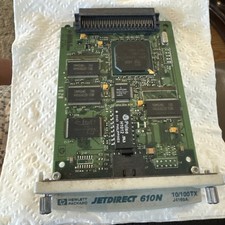 HP 610N JETDIRECT 10/100TX J4169A NETWORK CARD PRINT SERVER picture