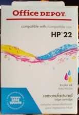 Office Depot (HP 22) Inkjet Cartridge Tri-Color picture