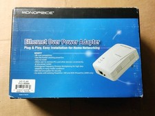 Monoprice Ethernet Over Power Adapter 85M Bridge Set 2 picture