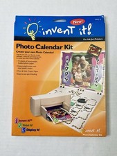 INVENT IT PHOTO CALENDAR KIT FOR INKJET PRINTERS 1999 NEW OLD STOCK picture