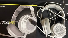 Corsair VIRTUOSO PRO Open Back Gaming Headset Silver 3.5mm Jack Mint picture