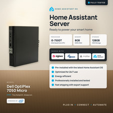 Home Assistant Server Dell OptiPlex Micro i5 8GB RAM 128GB SSD HAOS Ready to Use picture