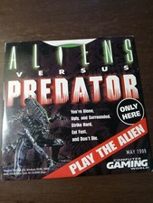 Aliens Versus Predator 1 PC CD computer gaming world may 1999 paper sleeve picture