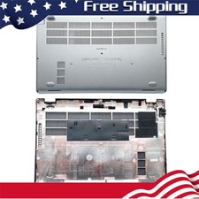 USK New For DELL Latitude 5510 Lower Bottom Base Case Cover silvery 01DM7Y picture