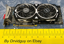 MSI Radeon RX 580 ARMOR OC 8GB GDDR5 Graphics Card MS-V341 AMD GPU picture
