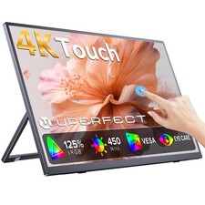 UPERFECT Touchscreen 4K Portable Monitor 15.7