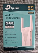 TP-Link AX3000 WiFi 6 Range Extender RE715X Easy Mesh Dual Band  - New/Open Box  picture