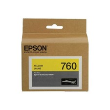 Epson 760 Ink - Yellow - SureColor P600 - T760420 - UltraChrome HD Ink picture