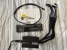 ADT-Link UT3G V1.6 USB4 eGPU Dock + Corsair SF850 850W PSU + Cable picture