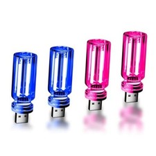 4 PCS Car USB Lights, Car Interior Ambient Lights, Mini Touch Dimmable Glass picture