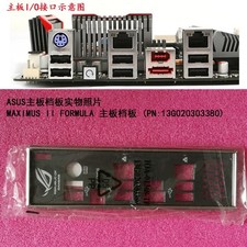 Original I/O IO SHIELD for MAXIMUS II FORMULA backplate picture
