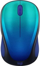Logitech Designer Limited Edition Wireless Compact Mouse- Blue Aurora (3EA) picture