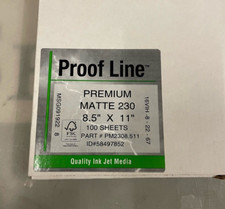 Ultra Premium Matte 230gsm InkJet Photo Paper, 8.5