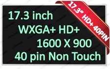 LAPTOP LCD SCREEN FOR SAMSUNG LTN173KT01-K01 BOTTOM LEFT CONNECTOR 17.3