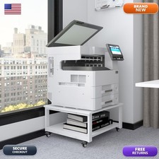 Natwind 2 Tier Laser Printer Stand 24''x24'' White picture