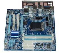 GA-H55M-UD2H H55 LGA1156 Mainboard 2x PCIE x16 + IO Backplate Tested picture
