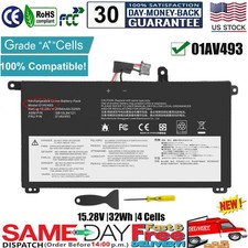 01AV493 00UR891 Internal Battery for Lenovo ThinkPad T570 T580 P51S P52S 00UR890 picture