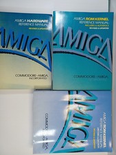 Complete 3 Vol Amiga Technical Reference Series ROM Kernel Hardware Manuals 1.3 picture