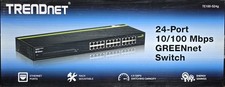 Open Box TRENDnet TE100-S24g 24-Port 10/100Mbps GREENnet Switch picture
