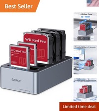 Aluminum USB C Docking Station - 5 Bay Design for 100TB Storage Efficiency picture
