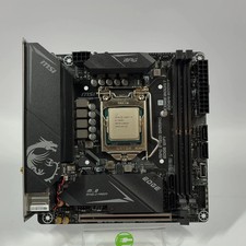 MSi MPG B460I Gaming Edge WIFI Mini LGA 1200 Intel i5-104000 6 Core 2.90GHz Mini picture