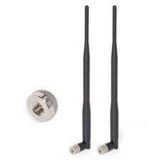 2x 2.4Ghz 7dBi SMA Male WiFi Antenna For Foscam Annke Funlux Security IP Camera picture