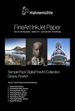 Hahnemuhle Glossy FineArt Inkjet Paper Sample Pack, DIN A3+, 14 Sheets - NEW picture