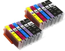12P XXL Printer Ink for PGI-280 CLI-281 Canon TS8120 TS9120 TS8220 TS8320 w/ PB picture