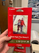 NEW SEALED 900 SHEETS Canon 4x6 Photo Paper Plus Glossy II PP-301 picture