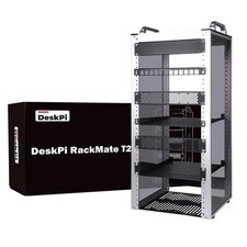GeeekPi 12U Server Cabinet 10 Inch Rackmount DeskPi RackMate picture