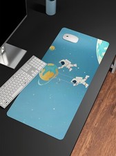 Astronauts in Space Gaming Mouse Pads | Water Resistant Desk Mat | Non-Slip picture