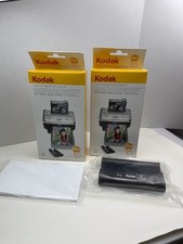 LOT Of 3 Kodak EasyShare PH-40 Color Cartridge/ Photo Paper Kit 40 4x6 in Photos picture