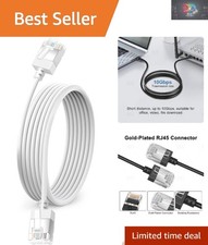 Ultra Slim 15FT Cat6 Ethernet Cable – High-Speed, Flexible Gigabit LAN for Se... picture