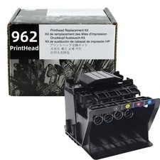 OFFICE KING 962 Printhead HP OfficeJet Pro 9010-9025 + 4 Sealed Cartridges picture