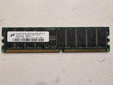 Micron 512MB DDR 266MHz PC2100 ECC Registered RAM MT18VDDT6472G-265C3 Retro picture
