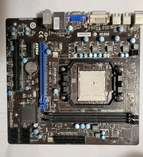 MSI A55M-P33 Socket AMD Socket FM1 DDR3 Desktop Motherboard - Untested picture