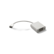 6in USB 3.1 Type C to VGA Port Adapter Cable - White picture
