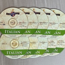 Global Access Mastering Italian Language Course CD Set, 10 Discs picture