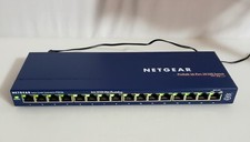 Netgear ProSafe FS116 16 Port 10/100 Fast Ethernet Switch w/ Power Adapter picture