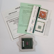 AMD Athlon XP 2600+ CPU Processor AXDA2600DKV4D AQYHA Socket A Barton Core Vtg picture