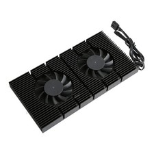 Efficient GPU Backplate Radiator for RTX 3090/3080/3070 – 4-Pin Aluminum Cooler picture