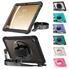 TPU+PC Shockproof Hand Strap Stand Case for Samsung Galaxy Tab A9+ Plus 11 Inch picture