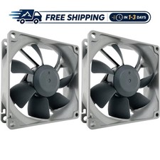 Noctua NF-R8 redux-1800 PWM 80mm Cooling Fan 4-Pin 1800 RPM Grey Pack of 2 picture